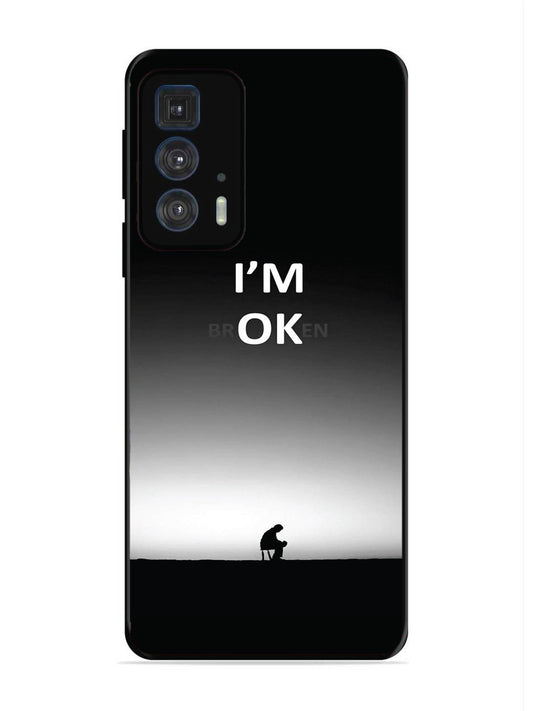 Motorola Moto Edge 20 Pro I'm Broken A man on Chair Alone