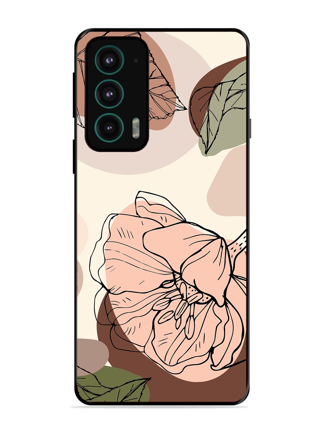 Motorola Moto Edge 20 Floral Elegance, Portrait