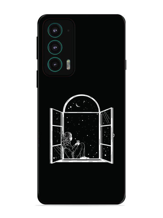 Motorola Moto Edge 20 Little Girl on Window
