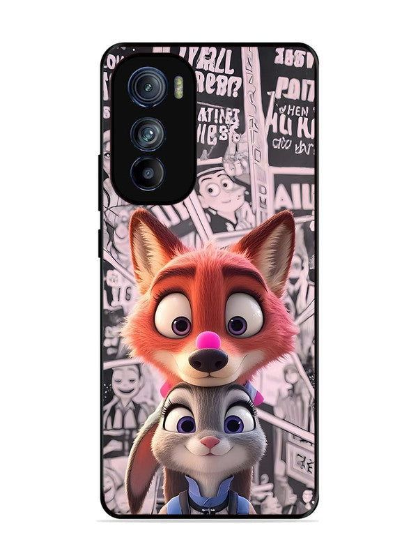 Motorola Edge 30 Cute Nick wilde and judy hopps 2