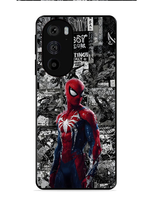 Motorola Edge 30 Pro Spiderman Highlighted on News Paper