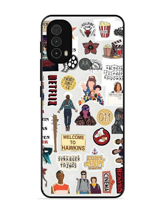 Motorola Moto E40 Stranger Things Sticker 2