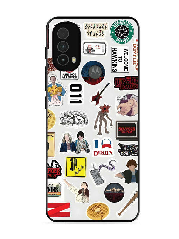 Motorola Moto E40 Stranger Things Sticker 4