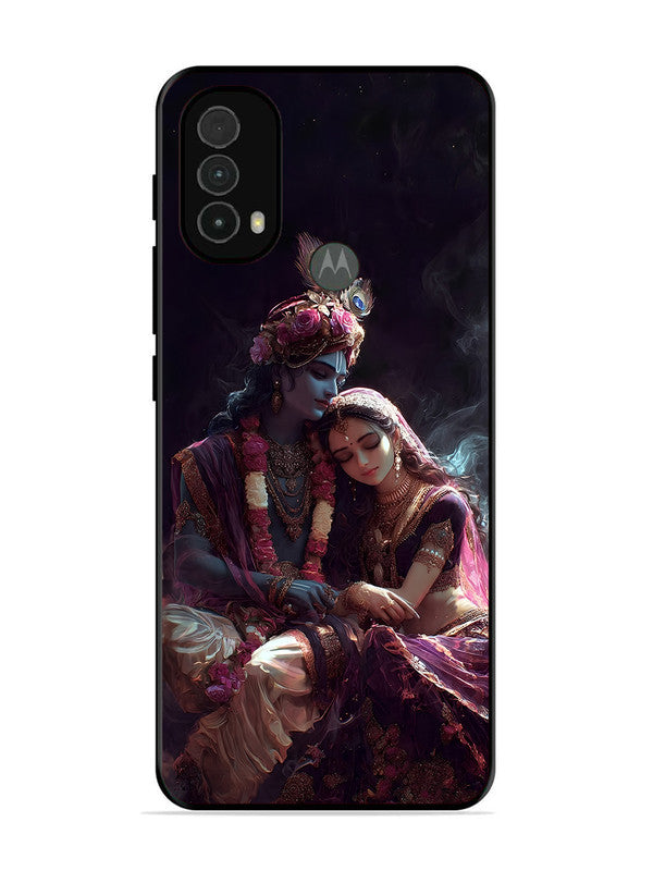 Motorola Moto E40 | 2D Metal | Radha Krishna Together | MO-E40-457