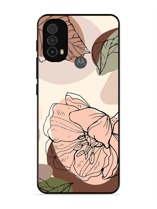 Motorola Moto E40 Floral Elegance, Portrait