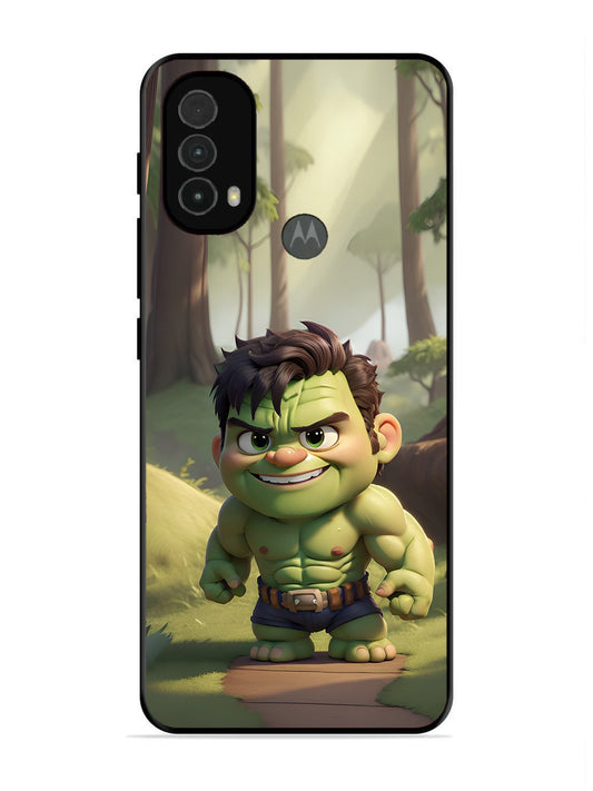 Motorola Moto E40 cute baby hulk