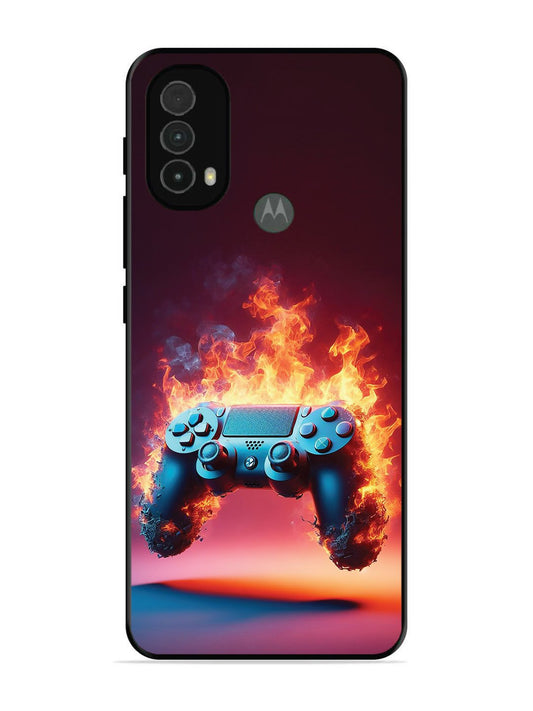 Motorola Moto E40 Console on fire