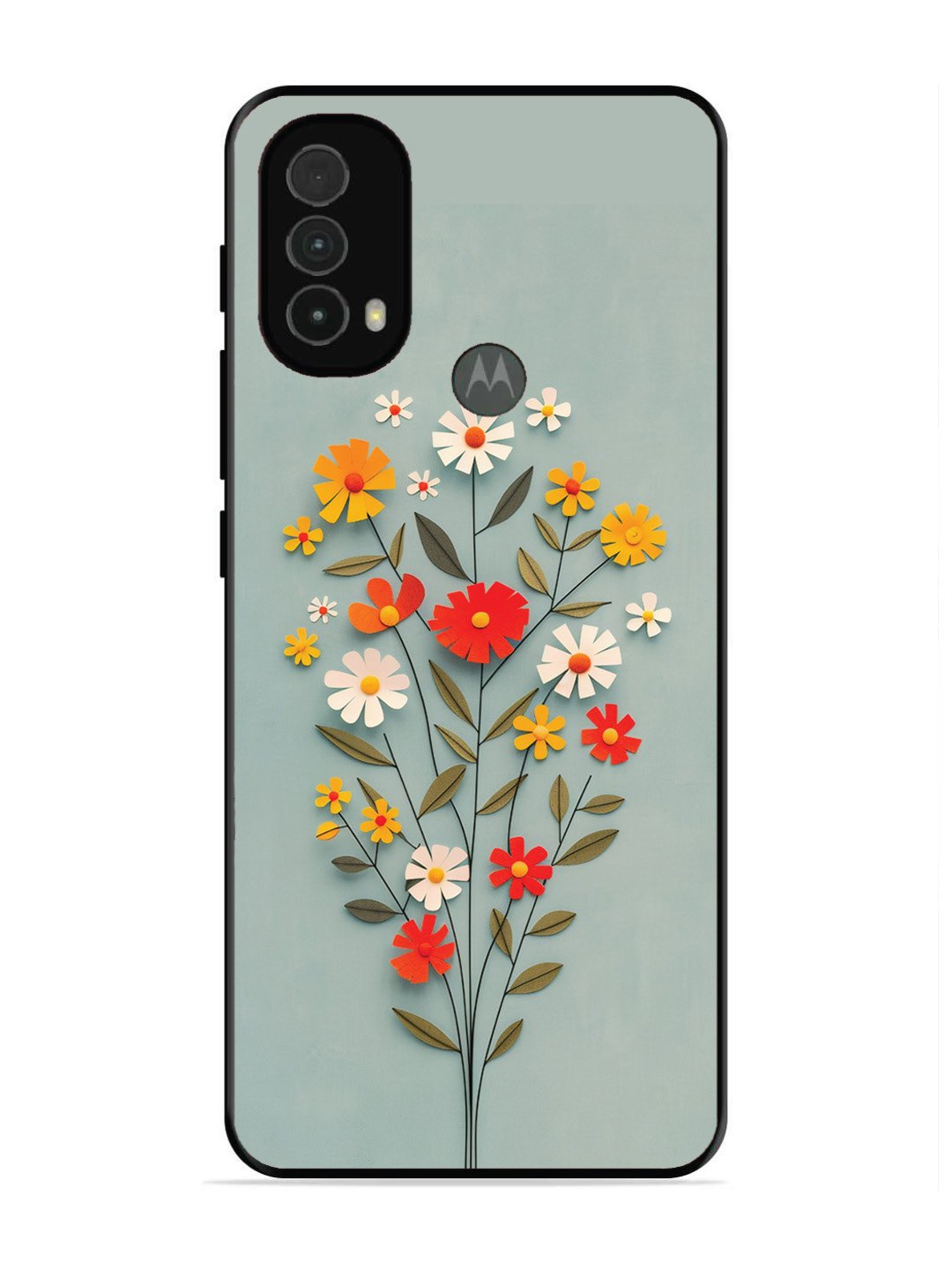 Motorola Moto E40 Paper Flowers