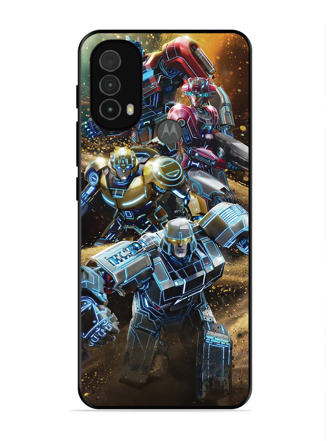 Motorola Moto E40 Transformers One Optimus Prime Elita