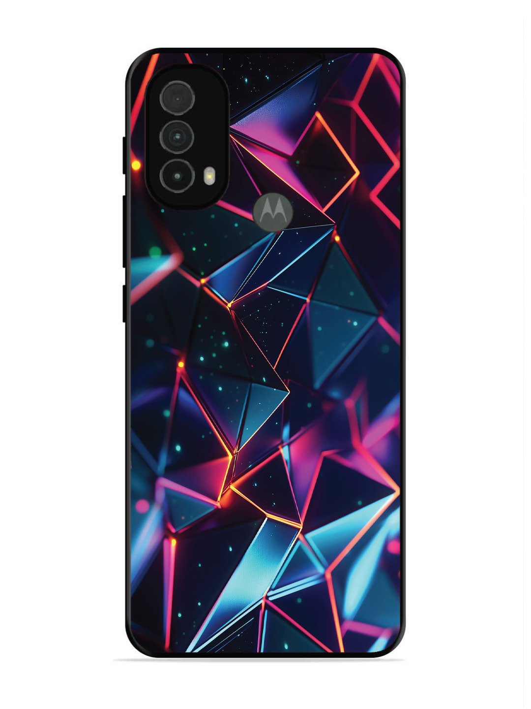 Motorola Moto E40 3D Abstract Polygon