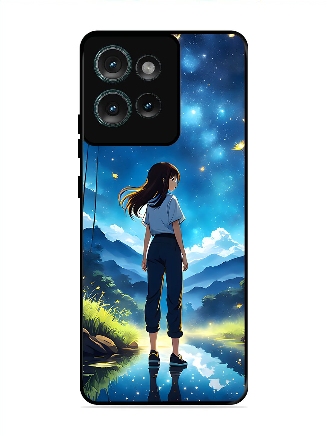 Motorola Edge 50 Girl In Beautiful Forest