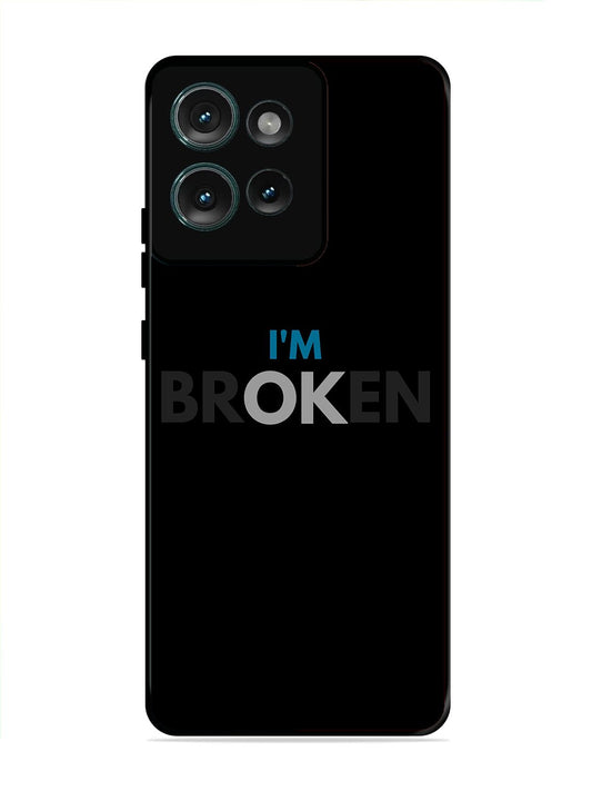 Motorola Edge 50 I'm Broken Dark Theme