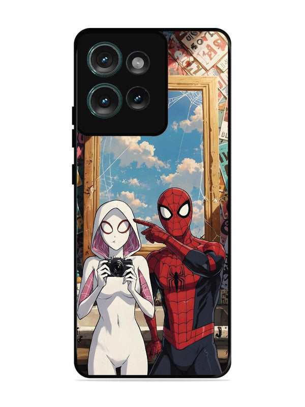 Motorola Edge 50 Spiderman and Spiderwoman