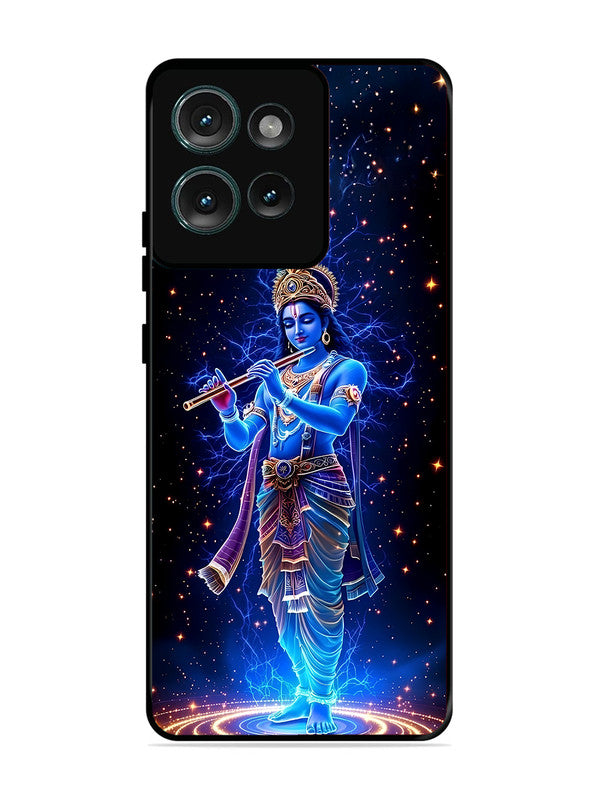 Motorola Edge 50 | 2D Metal | Krishna with Flute | MO-E50-455