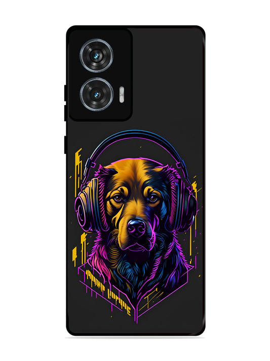 Motorola Moto G85 Music Lover Dog