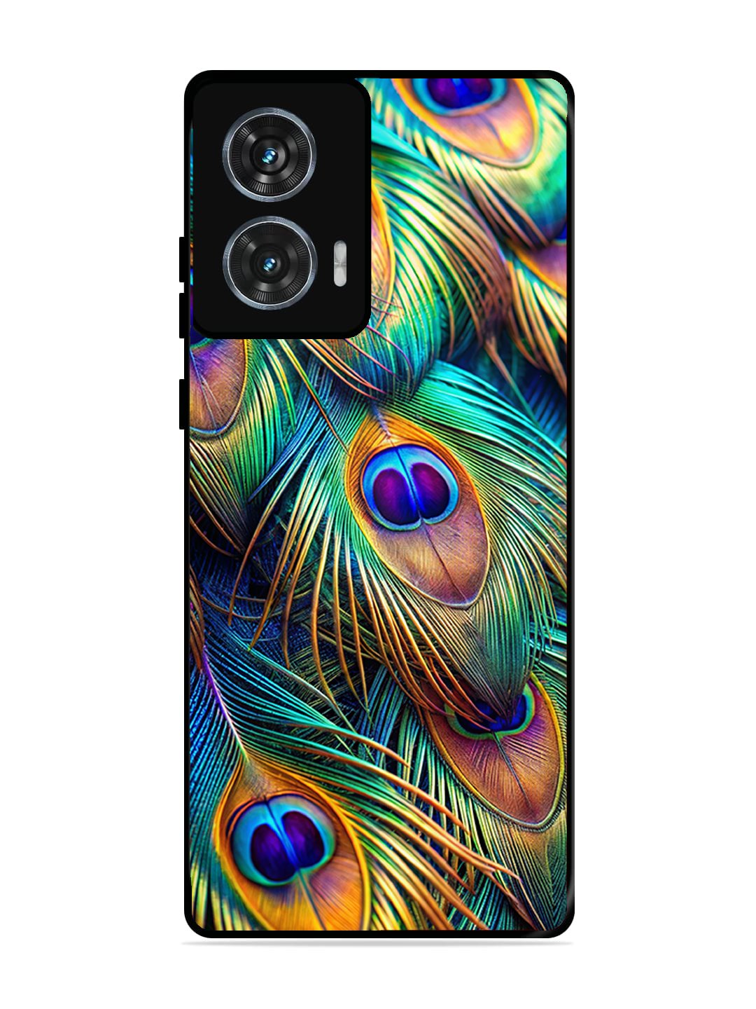 Motorola Edge 50 Fusion peacock feather