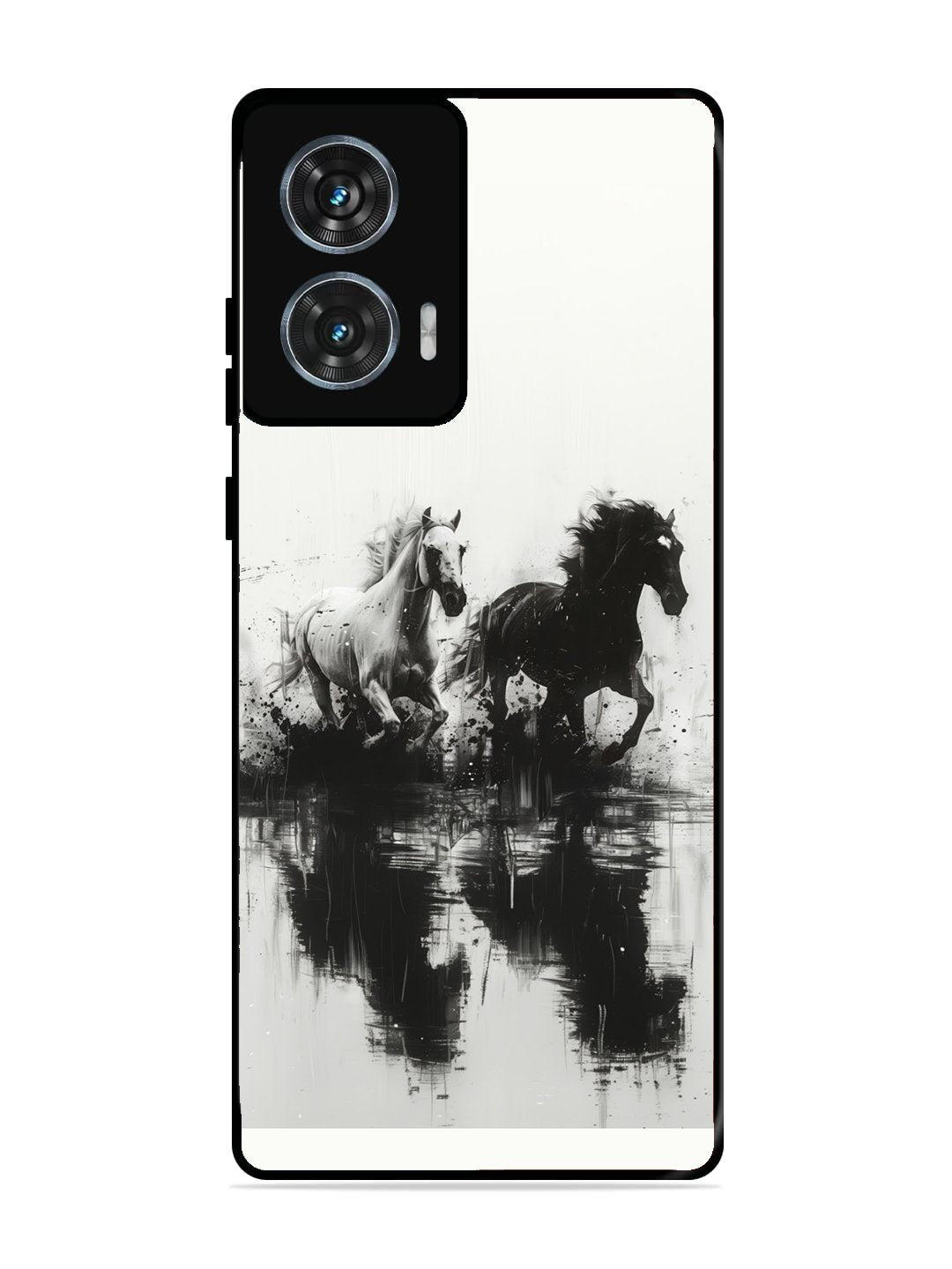 Motorola Edge 50 Fusion Black & White Horse