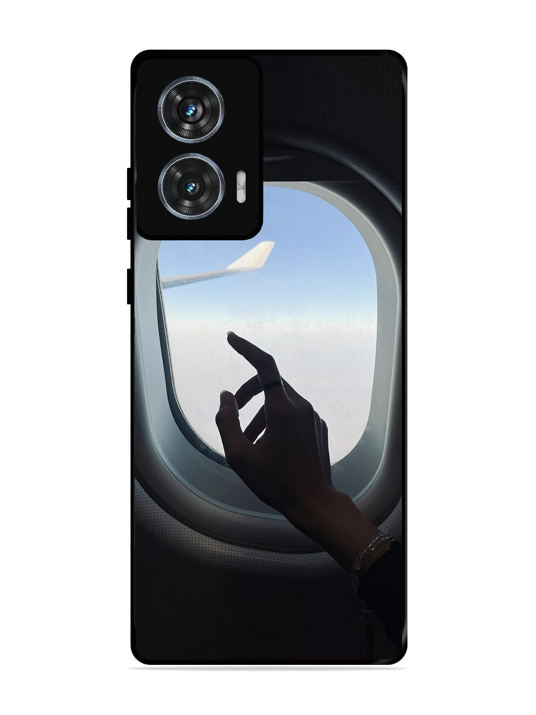 Motorola Moto G85 Airplane Window