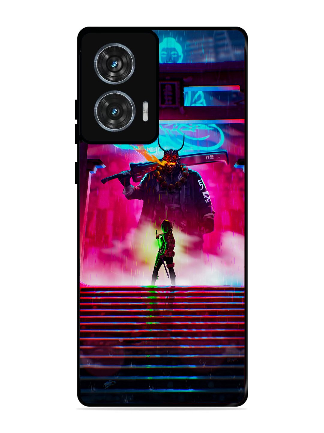 Motorola Edge 50 Fusion Cyberpunk Yokai Monster