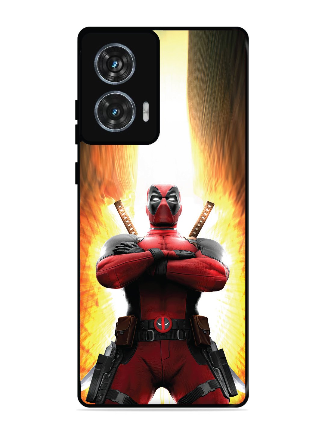 Motorola Moto G85 deadpool-bullets