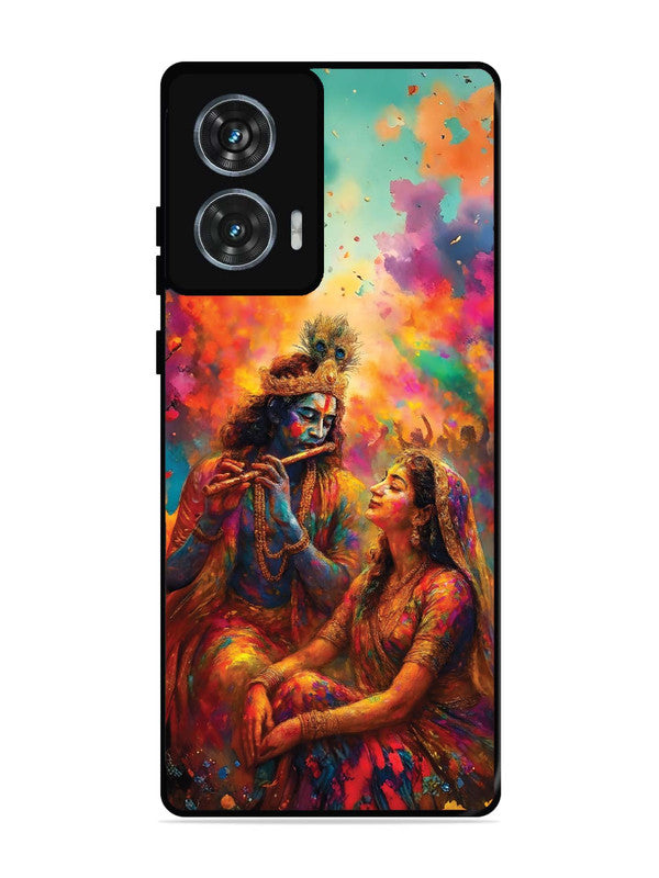 Motorola Edge 50 Fusion Radha Krishna Playing Flute