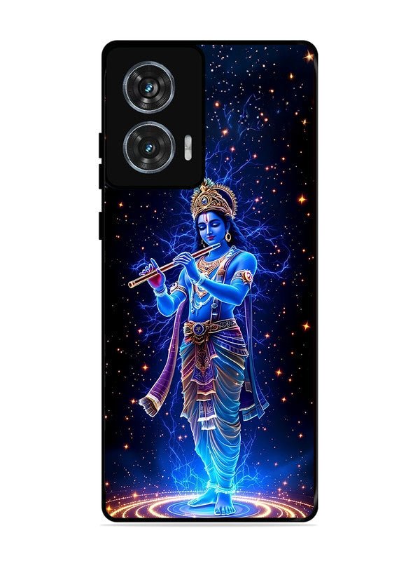 Motorola Edge 50 Fusion | 2D Metal | Krishna with Flute | MO-E50F-455