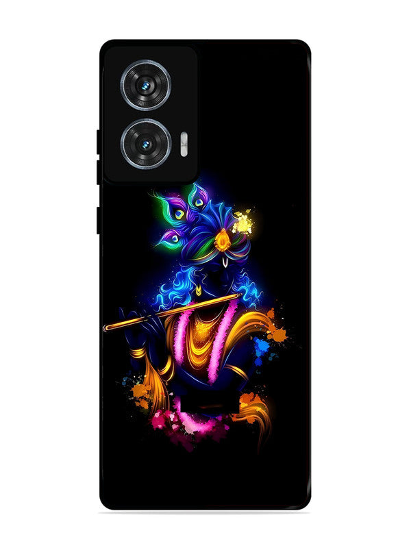 Motorola Edge 50 Fusion | 2D Metal | Krishna Playing Flute | MO-E50F-460