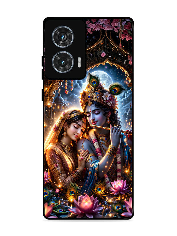 Motorola Edge 50 Fusion | 2D Metal | Radha Krishna Enjoying Flute 2 | MO-E50F-461