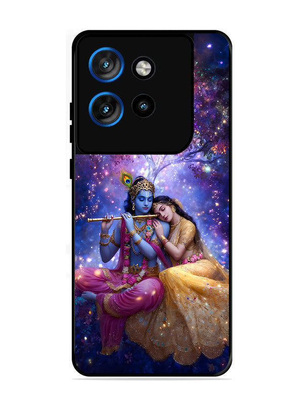 Motorola Edge 50 Neo | 2D Metal | Radha Krishna Enjoying Flute | MO-E50N-459