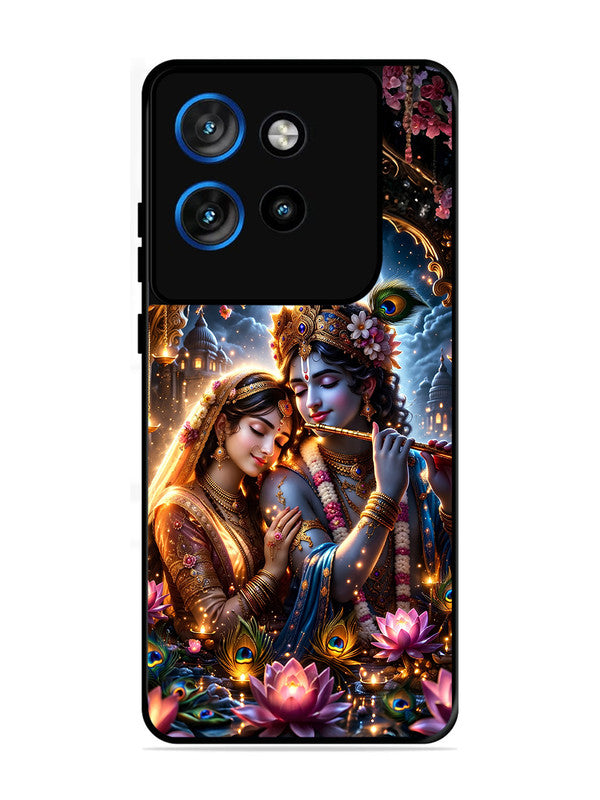 Motorola Edge 50 Neo | 2D Metal | Radha Krishna Enjoying Flute 2 | MO-E50N-461