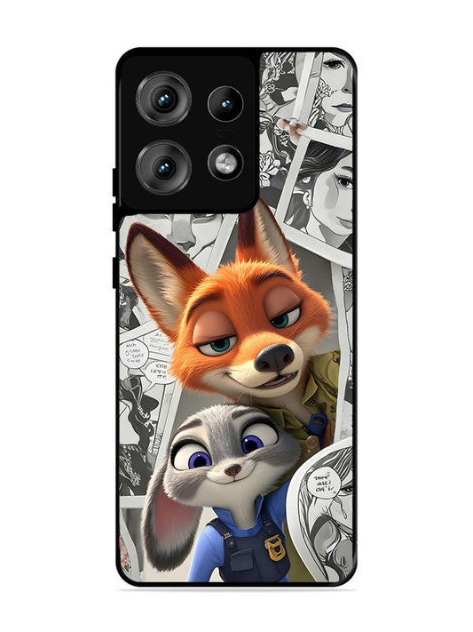 Motorola Edge 50 Pro Cute Nick wilde and judy hopps