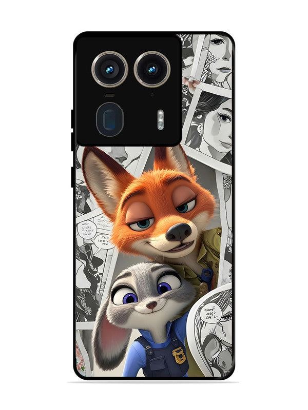 Motorola Edge 50 Ultra Cute Nick wilde and judy hopps