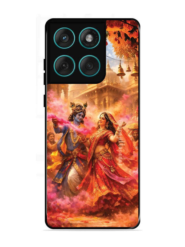 Motorola Edge 60 fusion Radha Krishna Playing Holi