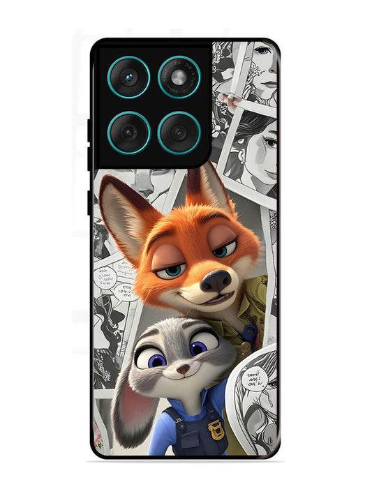 Motorola Edge 60 fusion Cute Nick wilde and judy hopps