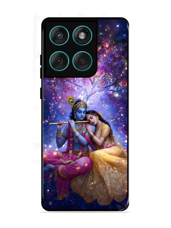Motorola Edge 60 fusion | 2D Metal | Radha Krishna Enjoying Flute | MO-E60F-459