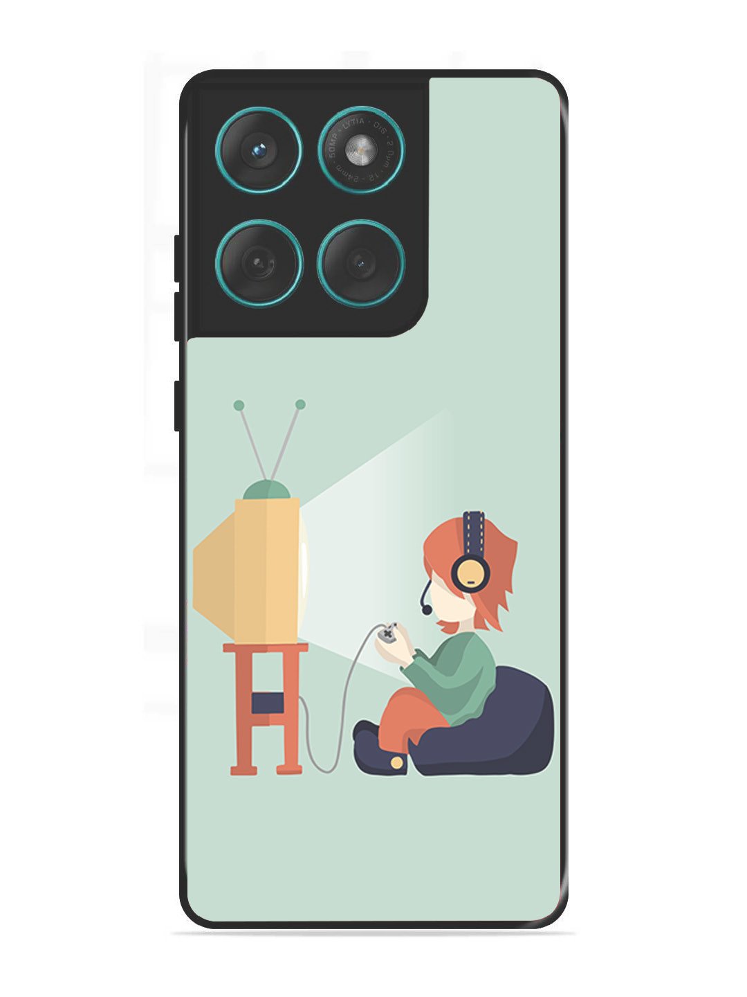 Motorola Edge 60 Fusion Kid Playing Game