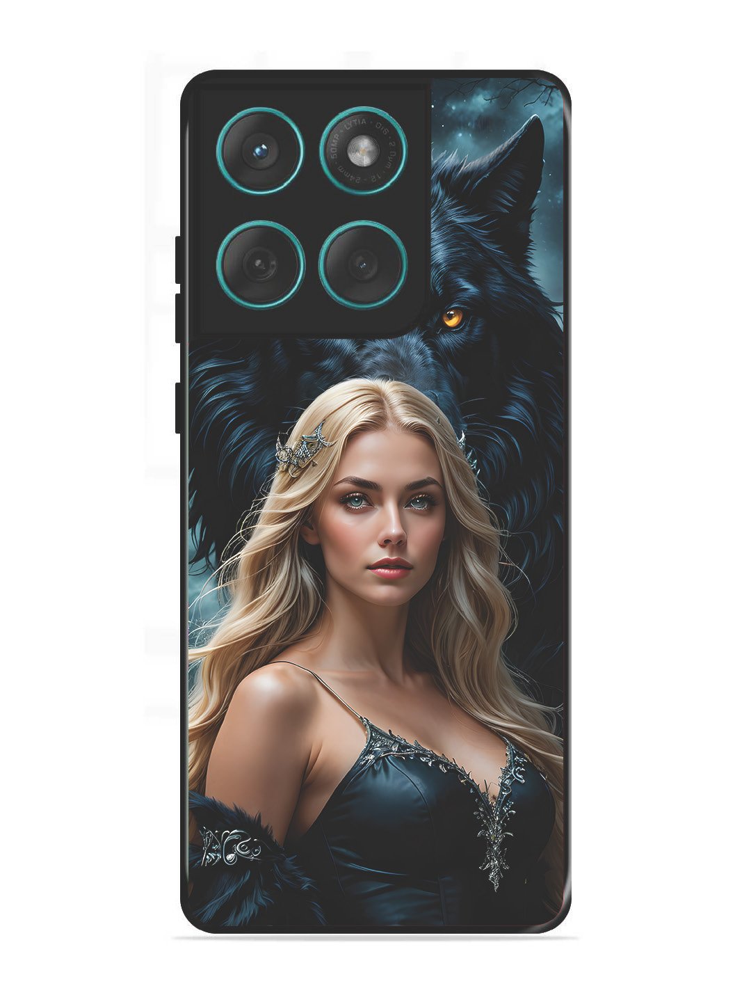 Motorola Edge 60 Fusion Wolf & Girl