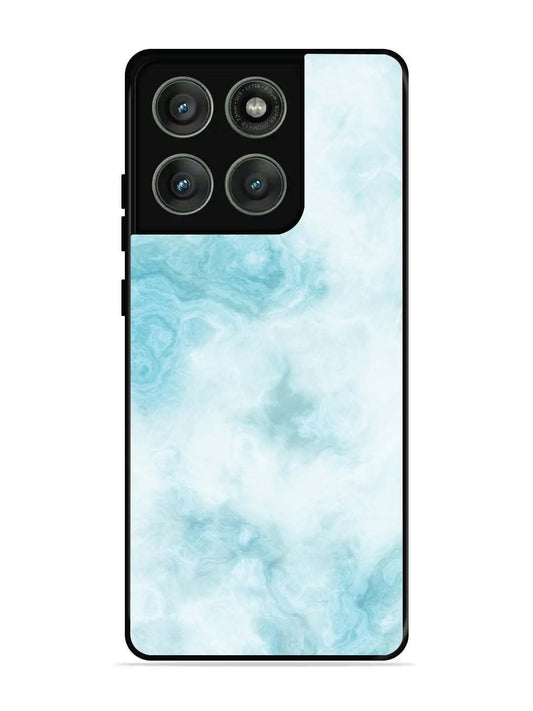 Motorola Edge 60 Pro 5G Light Blue with White Ocean Marble
