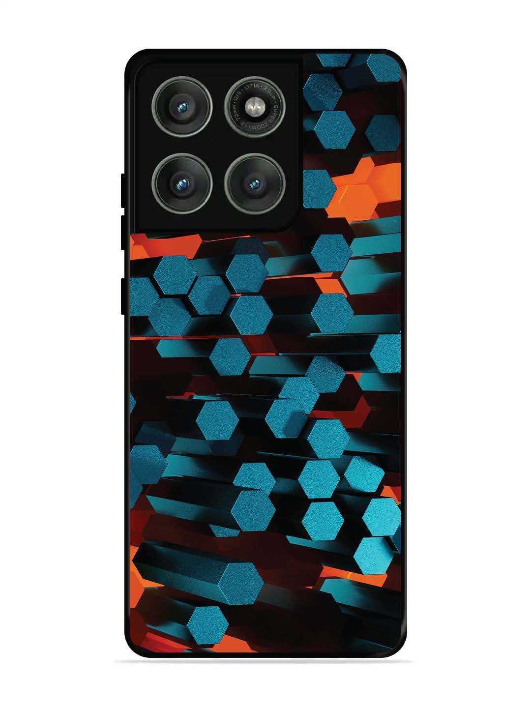 Motorola Edge 60 Pro 5G Hexagon 3D Abstract