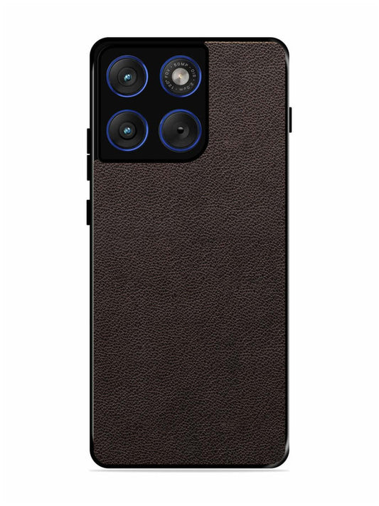 Motorola Edge 70 5G Print of Brown Leather Pattern