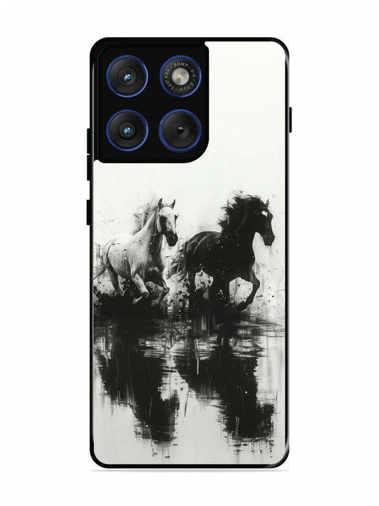 Motorola Edge 70 5G Black & White Horse