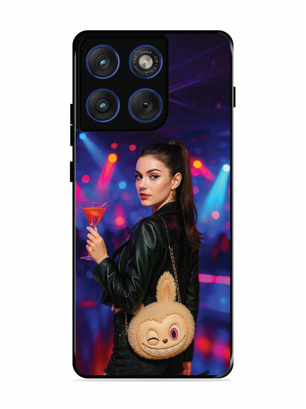 Motorola Edge 70 5G Girl with Labubu Purs