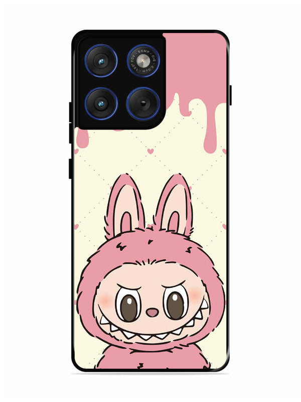 Motorola Edge 70 5G Labubu Closeup Pink