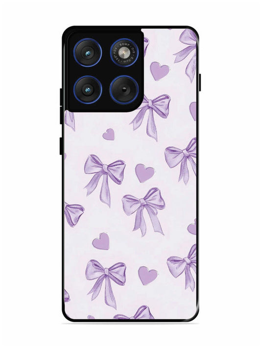 Motorola Edge 70 5G Bow Tie, Purple Hair Band