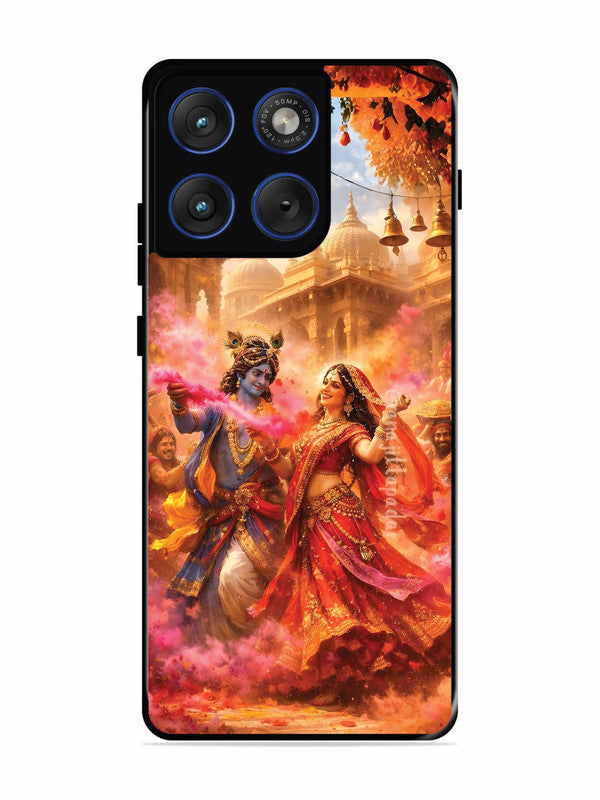 Motorola Edge 70 5G Radha Krishna Playing Holi