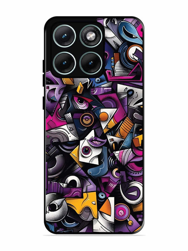 Motorola Edge 70 Fusion Abstract Geometric Graffiti Chaos
