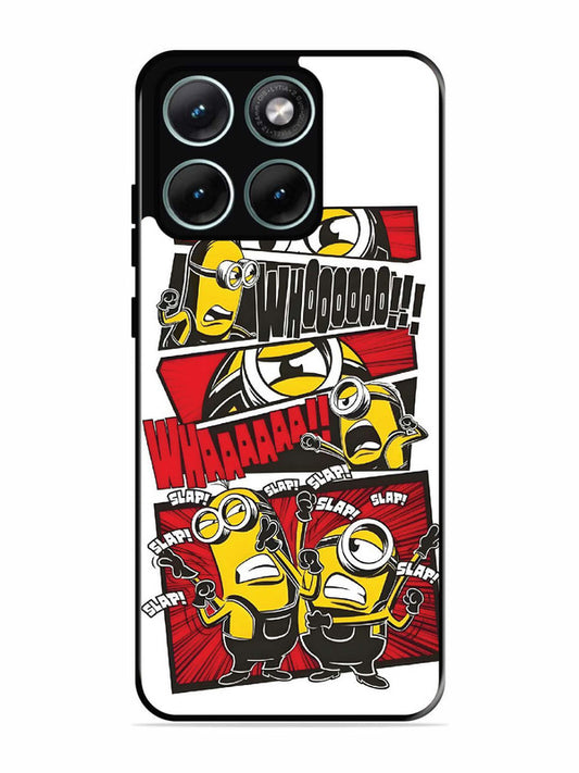 Motorola Edge 70 Fusion Minions Comic Panel Action