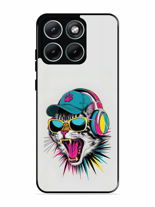 Motorola Edge 70 Fusion Neon Pop Art DJ Cat Vibe