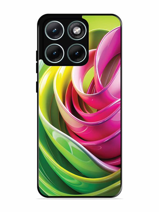 Motorola Edge 70 Fusion Vibrant Swirl Glossy Ribbon Art