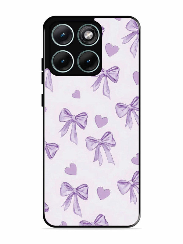 Motorola Edge 70 Fusion Bow Tie, Purple Hair Band